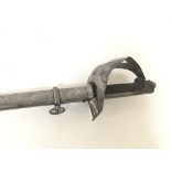 A I world war Cavalry sword with a wooden grip the