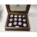 24 coins set sterling Queen Elizabeth II golden ju