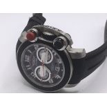 A Gents Aviator Axion chronograph sports watch limited edition one of only 400 of this with side