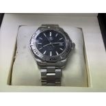 A Boxed gents stainless steel Tag Heuer Aquaracer