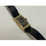 A vintage 10K gold filled Bulova wristwatch.