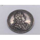 A rare George I silver commemorative 1714 coin thi