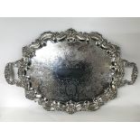 E.P.C Large Silver tray