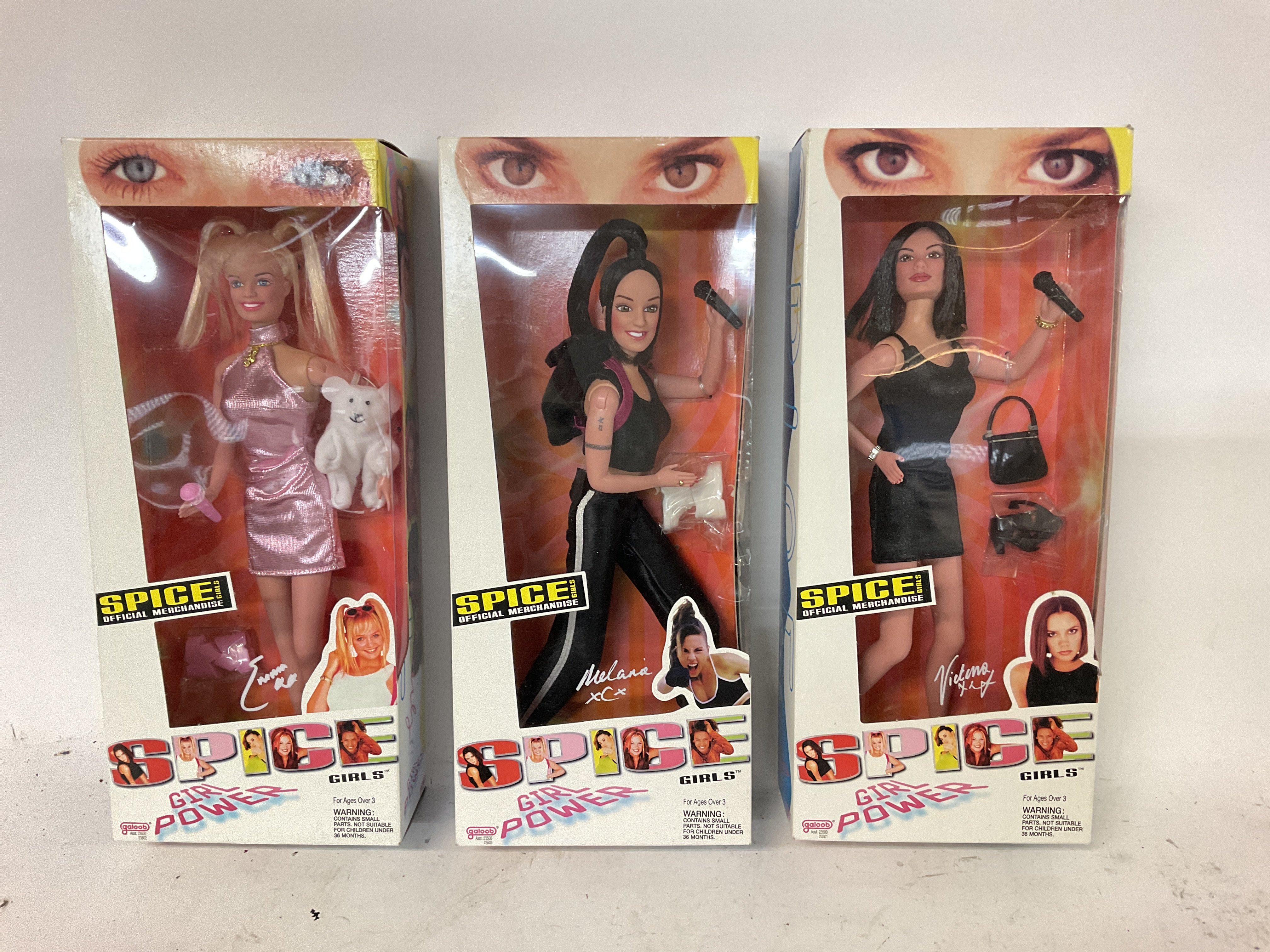 Spice girl dolls boxed