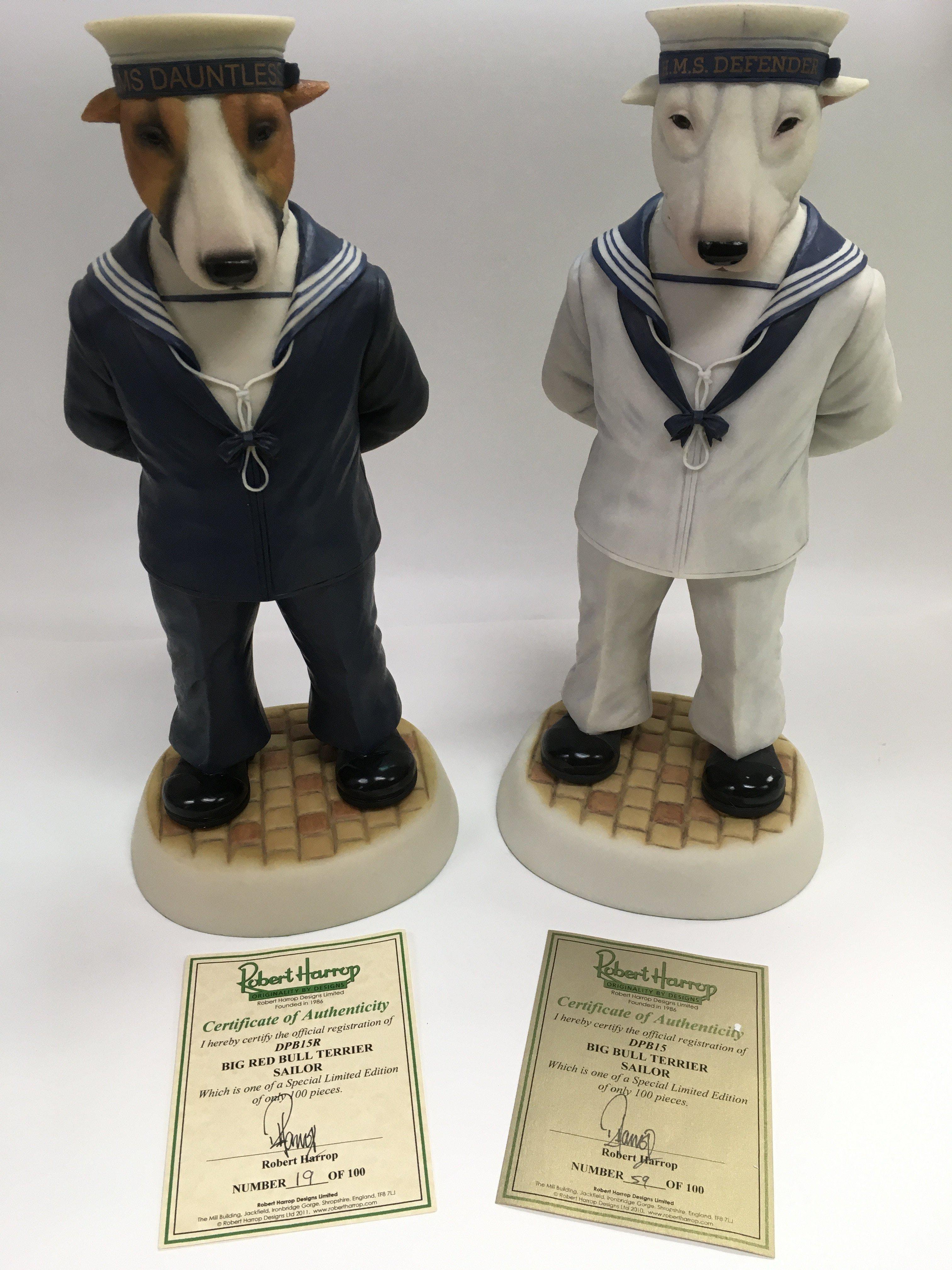 A collection of Robert Harrop Doggie People figure