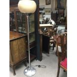 A vintage Harvey Guzzini floor standing lamp, 170c