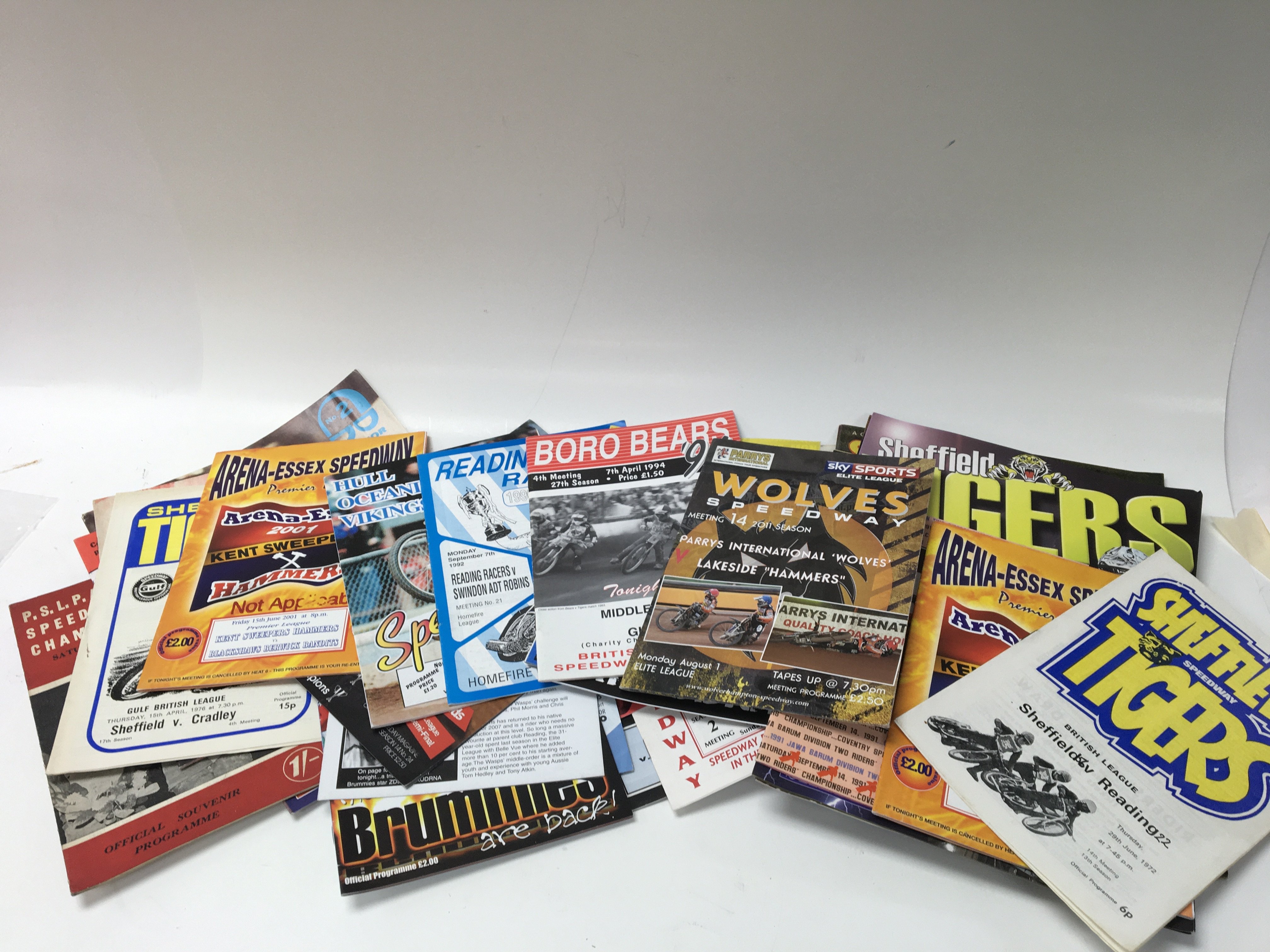 A small collection of speedway programmes includin - Image 2 of 2