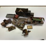 A collection of early pre war tin plate toys in va