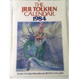 A 1984 illustrated calendar The JRR Tolkien calend