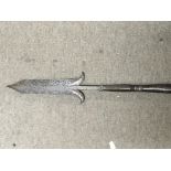 An Antique Medieval knights style Lance with a woo