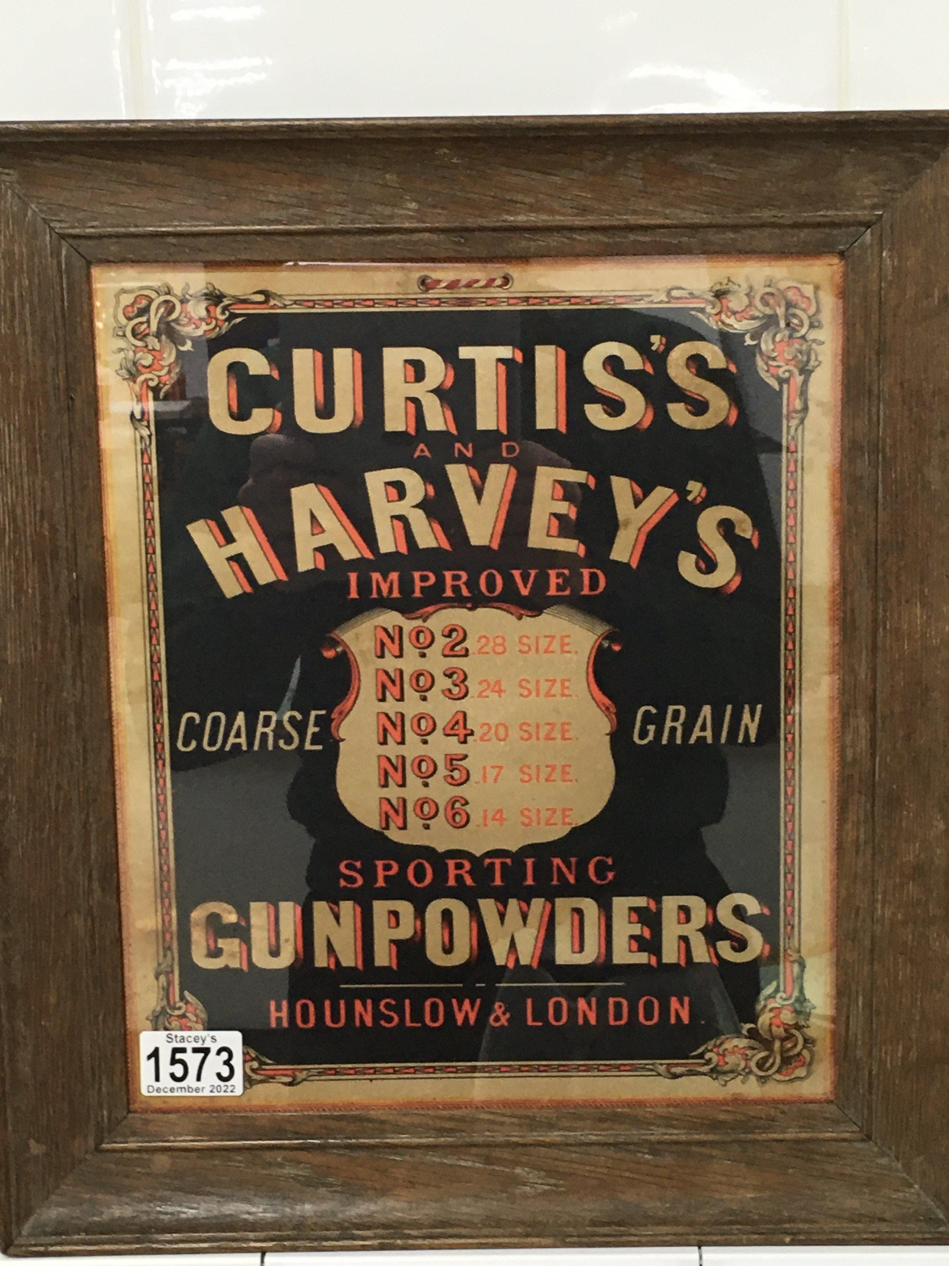 An original Curtis and Harvey sporting gunpowders