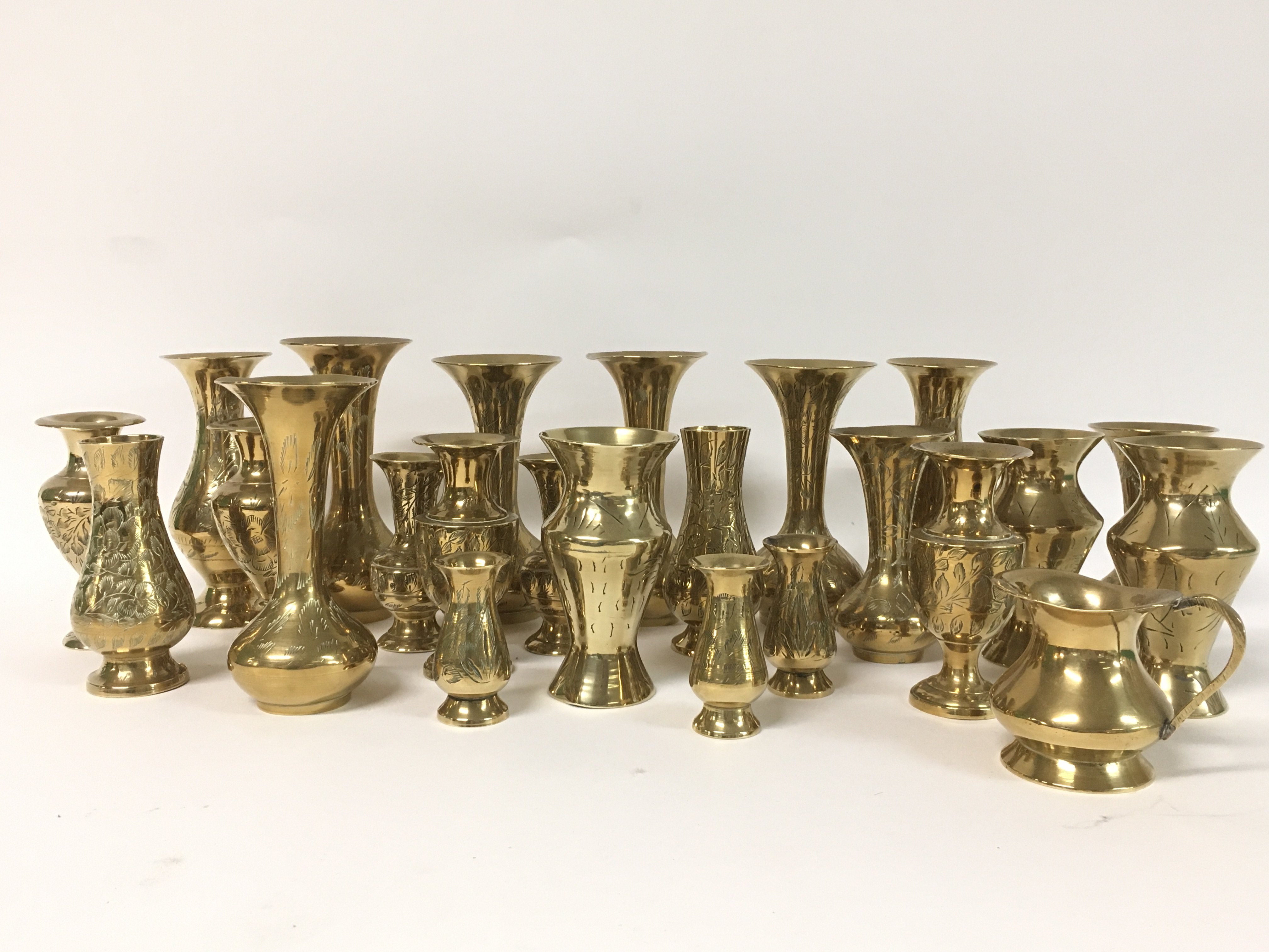 Brass ornaments, made in India