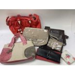 4 Radley handbags - jewel roll - cath kidson manic