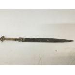 Miniature bronze dagger , possibly Luristan, appro