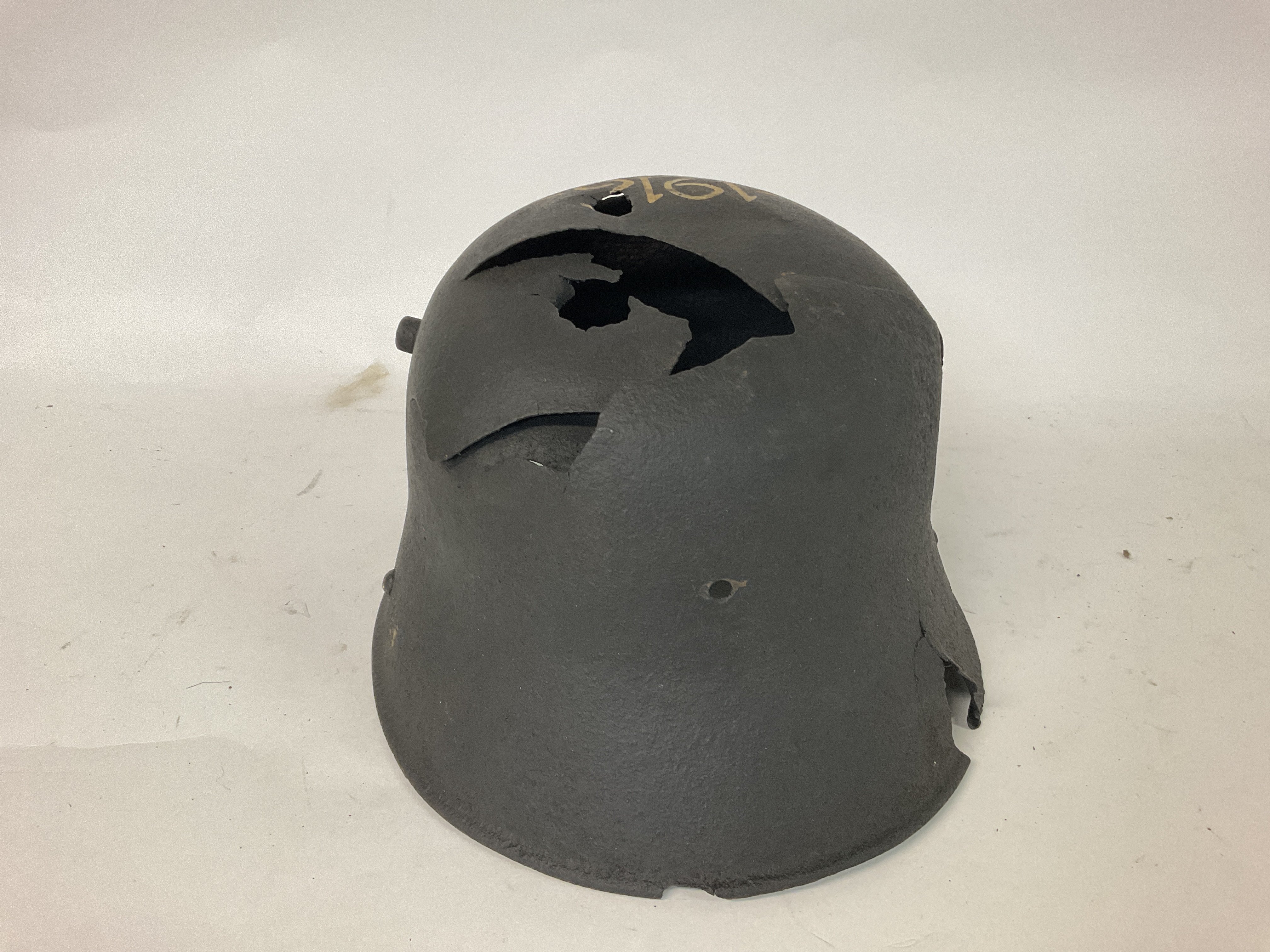 WW1 German M16 Stahlhelm found on the Somme. With - Bild 4 aus 4