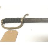 A Victorian service or customs officer short sword