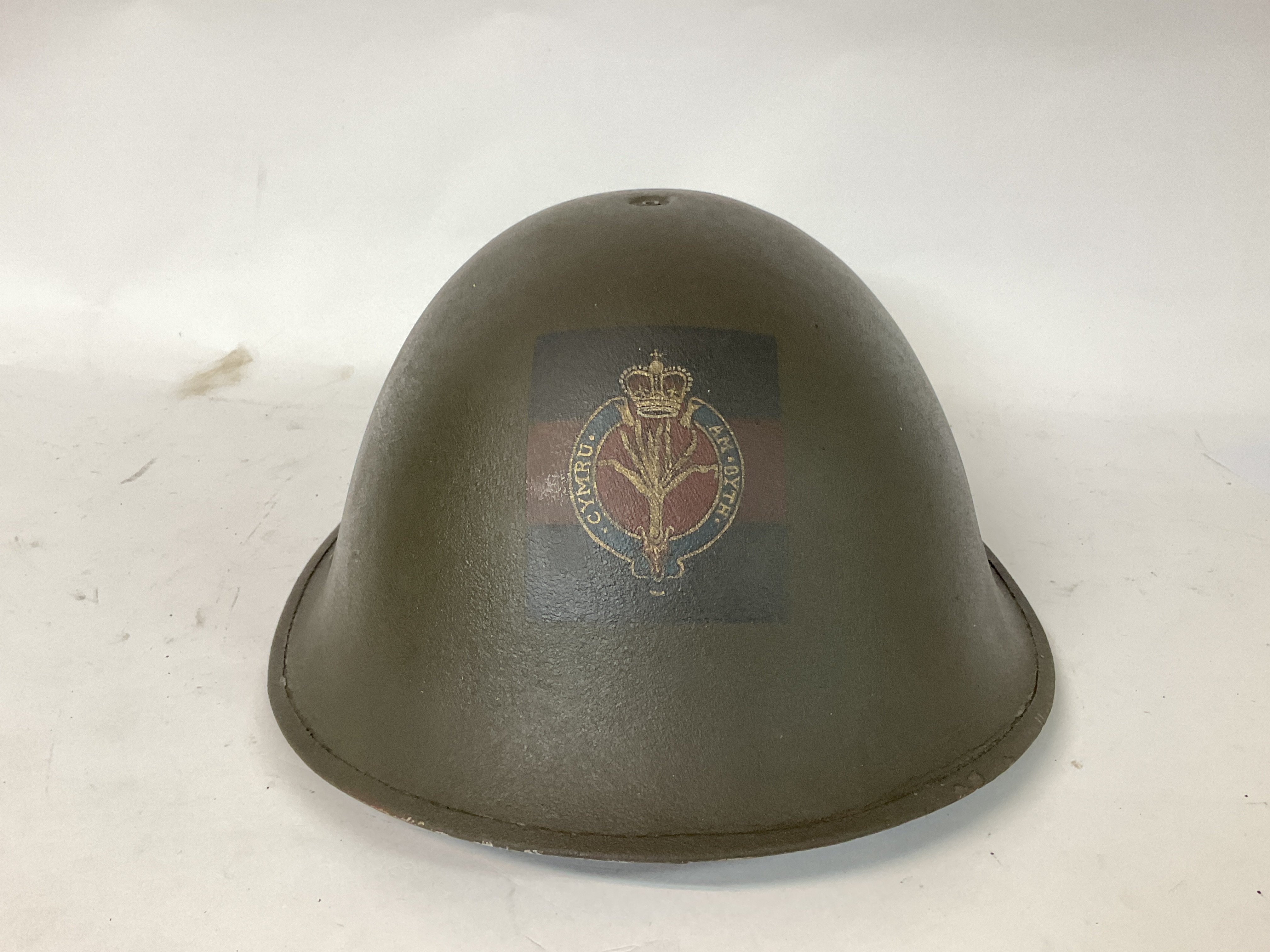 British MK V Falklands War Memorial Helmet. Dedica - Bild 3 aus 3
