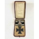 World War One iron cross, second class- tiny marki