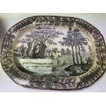 Staffordshire plates