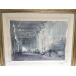 A framed and glazed signed Russell Flint print dep