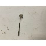 WW2 Italian Mussolini Head Fascist Stick Pin.