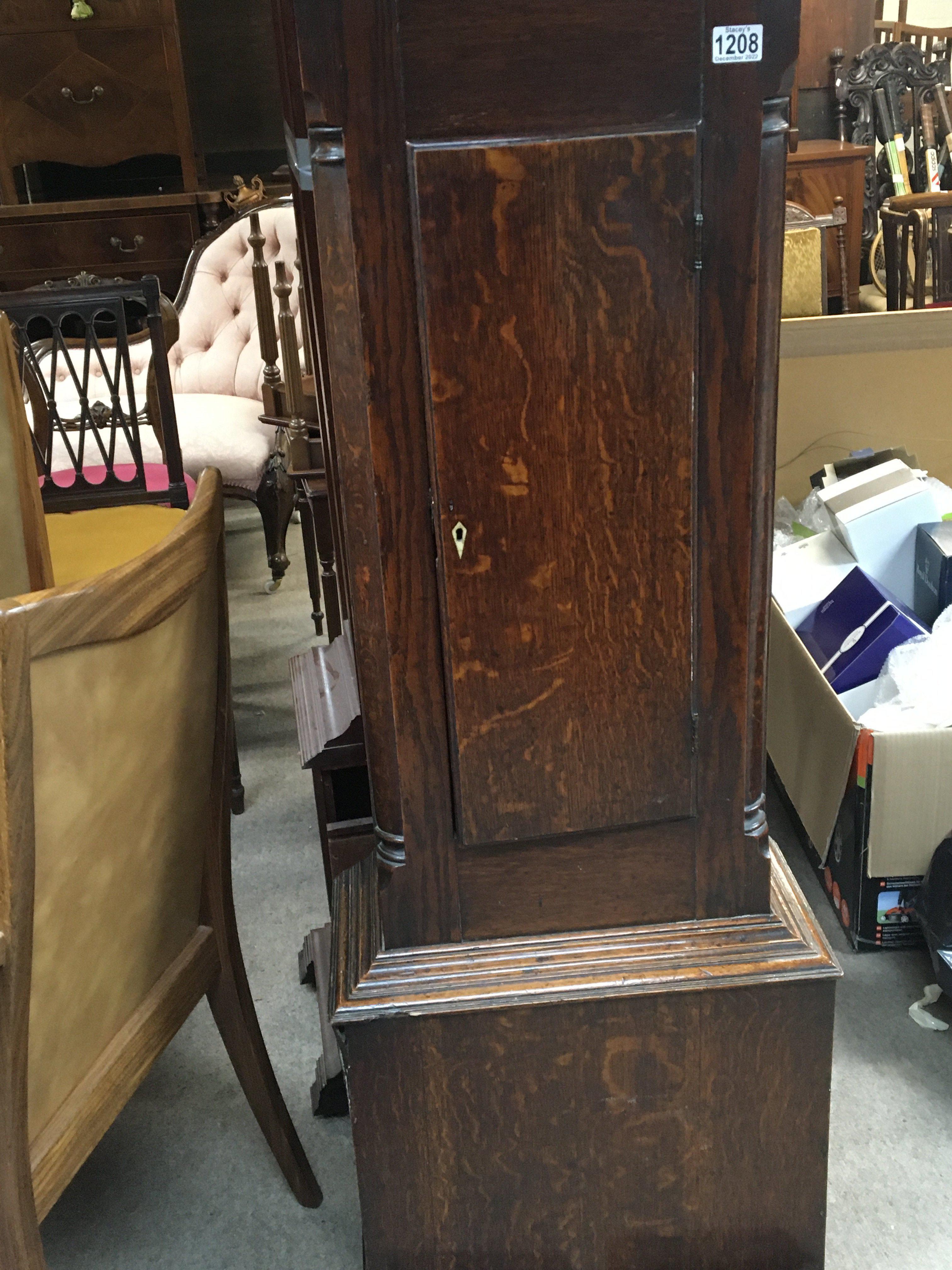 An Early Victorian provincial long case clock eigh - Image 3 of 3