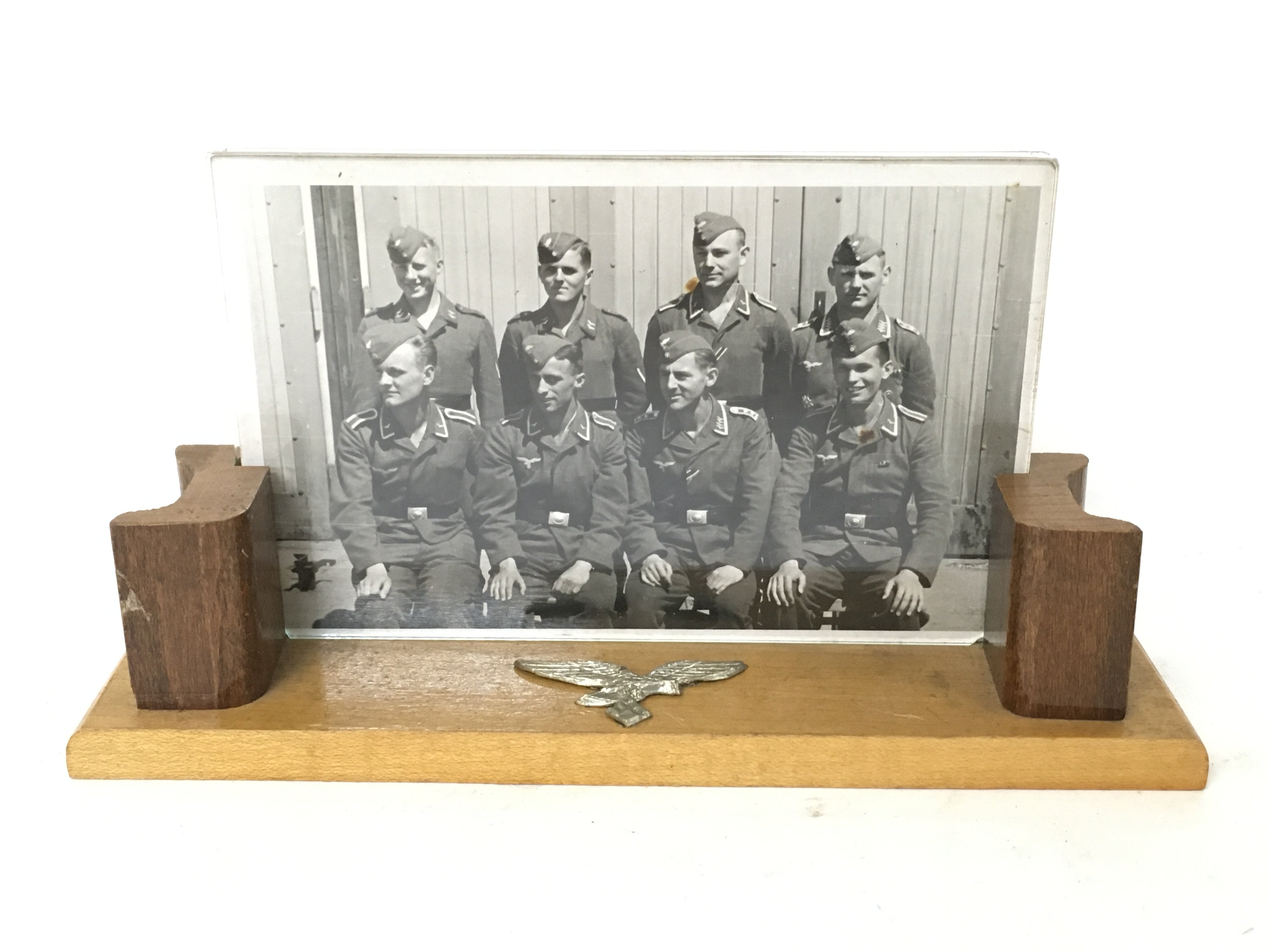 WW2 German Framed Luftwaffe Photograph.