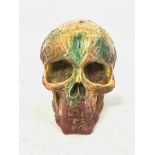 An unusual occult Resin skull