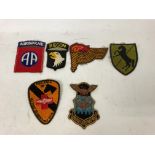 6 x Vietnam War Era "In Country" Made Patches.