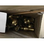 Box of brassware