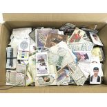 Large collection of assorted cigarette cards.