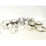 A collection of various part tea sets including Ro