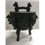 An oriental Ice Bucket in the form of a Chinese Se