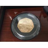 A 50 p gold proof 2018 gold proof coin Paddington