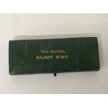 A cased set of 1907 The Royal Maundy Money in a gr