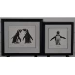 Gary Hodges (b1954), signed limited edition prints, Jackass Penguin (764/850) and Jackass Penguin
