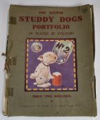 G.E. Studdy Dogs [Bonzo] Portfolio, comprising the Second, Third and Fourth Portfolios, each with 16