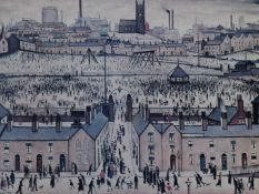 Laurence Stephen Lowry RBA RA (1887-1976) signed limited edition (of 850) ‘Britain at Play’, with