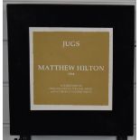 Matthew Hilton (b1948) set of eleven limited edition (all 22/30) screen prints 'Jugs', in original