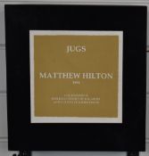 Matthew Hilton (b1948) set of eleven limited edition (all 22/30) screen prints 'Jugs', in original