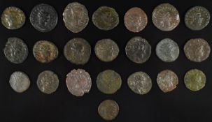 Roman Imperial coinage Military Anarchy AD235-270 Claudius II twenty two bronze Antoninianus and