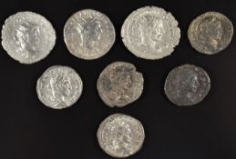 Roman Imperial coinage The Severin Dynasty AD193-235 Elagabalus (218-222) three Antoninianus and