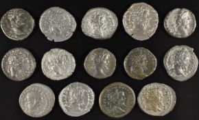 Roman Imperial coinage The Severan Dynasty AD193-235 Septimus Severus (198-211) fourteen various
