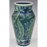 Dennis Chinaworks signed Sally Tuffin limited edition 2/46 William de Morgan baluster vase, H21cm