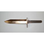 Royal Navy copper beryllium, anti-magnetic and non-arcing diver's knife by Life Support