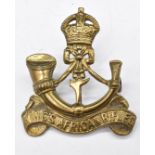 British Army 3rd Battlion King's African Rifles metal cap badge