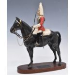 Beswick Connoisseur figure of a Life Guard, H37cm