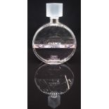 Large point of sale Chanel 'Chance' advertising bottle, H31.5cm