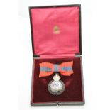 Imperial Service Medal George V named to Ida G Gibbs, with box and letter of issue. Ida G Gibbs is a