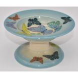 Dennis Chinaworks signed edition no 1 butterfly tazza 'Gala Day 2006', diameter 15cm, H8.5cm